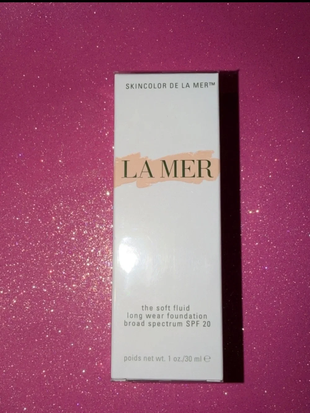LA MER 120 IVORY - Soft Fluid Long Wear Foundation 1oz New Sealed